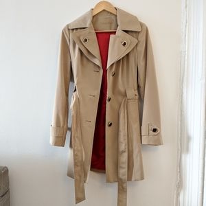 Calvin Klein Camel Trench Coat